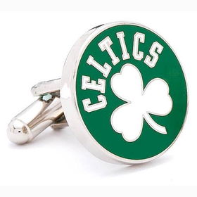 Retro Boston Celtics NBA Executive Cufflinks w/Jewelry Boxretro 