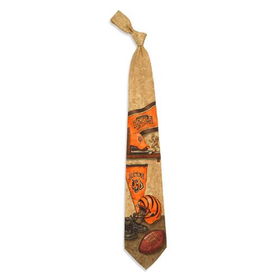 Cincinnati Bengals NFL Nostalgia #2 Mens Tie (100% Silk)cincinnati 