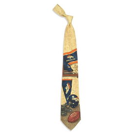 Denver Broncos NFL Nostalgia #2 Mens Tie (100% Silk)denver 