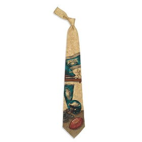 Philadelphia Eagles NFL Nostalgia #2 Mens Tie (100% Silk)philadelphia 