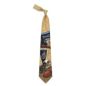 Tennessee Titans NFL Nostalgia #2 Mens Tie (100% Silk)tennessee 