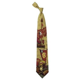 Florida State Seminoles NCAA Nostalgia #2 Mens Tie (100% Silk)florida 