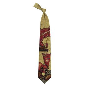 Georgia Bulldogs NCAA Nostalgia #2 Mens Tie (100% Silk)georgia 