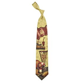 Texas A&M Aggies NCAA Nostalgia #2 Mens Tie (100% Silk)texas 