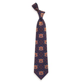 Auburn Tigers NCAA Woven Poly 2 Mens Tieauburn 