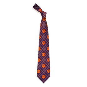 Clemson Tigers NCAA Woven Poly 2 Mens Tieclemson 
