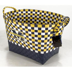 Michigan Wolverines NCAA Woven Basketmichigan 