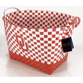 Oklahoma Sooners NCAA Woven Basketoklahoma 