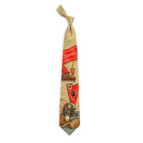 Texas Tech Red Raiders NCAA Nostalgia #2 Mens Tie (100% Silk)texas 