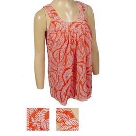 Ladies Sheer Top With Slip Lining Case Pack 6ladies 