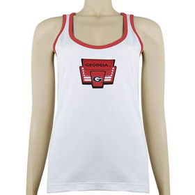 Georgia Bulldogs NCAA Ladies Marquee Loungwear Tank Topgeorgia 