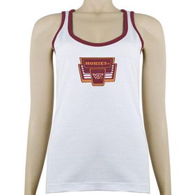 Virginia Tech Hokies NCAA Ladies Marquee Loungwear Tank Topvirginia 