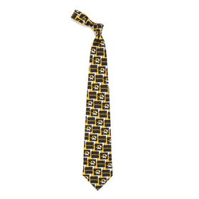 Missouri Tigers NCAA Pattern #2" Mens Tie (100% Silk)"missouri 