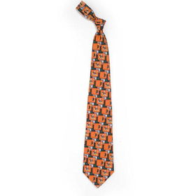 Miami Hurricanes NCAA Pattern #2" Mens Tie (100% Silk)"miami 