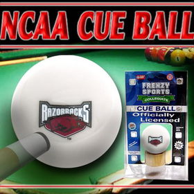 Arkansas Razorbacks Officially Licensed Billiards Cue Ballarkansas 