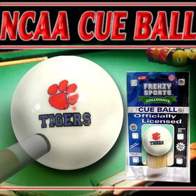 Clemson Tigers Officially Licensed Billiards Cue Ballclemson 