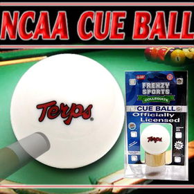 Maryland Terps Officially Licensed NCAA Billiards Cue Ballmaryland 