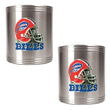 Buffalo Bills NFL 2pc Stainless Steel Can Holder Set- Helmet Logo