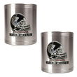 Atlanta Falcons NFL 2pc Stainless Steel Can Holder Set- Helmet Logo