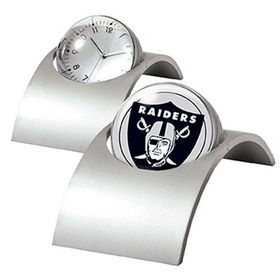 Oakland Raiders NFL Spinning Desk Clockoakland 