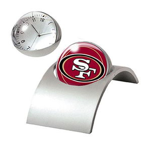 San Francisco 49ers NFL Spinning Desk Clocksan 
