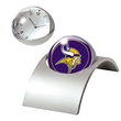 Minnesota Vikings NFL Spinning Desk Clock