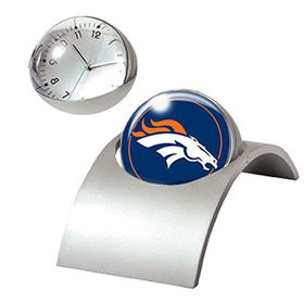 Denver Broncos NFL Spinning Desk Clockdenver 