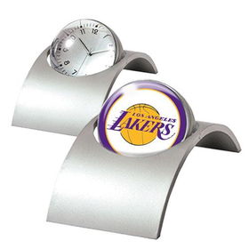 Los Angeles Lakers NBA Spinning Desk Clocklos 