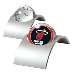 Miami Heat NBA Spinning Desk Clockmiami 