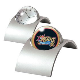 Philadelphia 76ers NBA Spinning Desk Clockphiladelphia 
