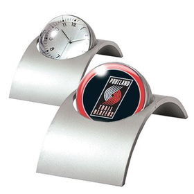 Portland Trail Blazers NBA Spinning Desk Clockportland 