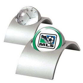 Major League Soccer Logo MLS Spinning Desk Clockmajor 