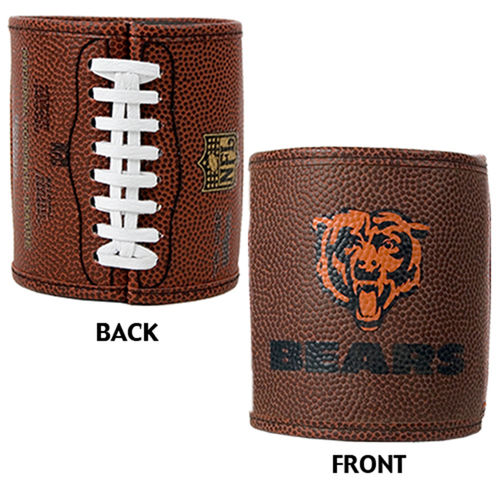 Chicago Bears NFL 2pc Football Can Holder Set