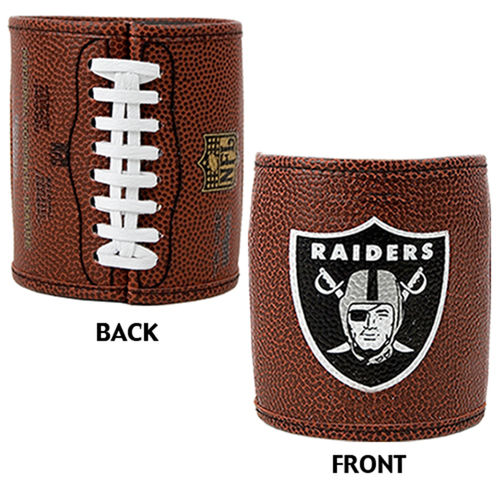 Oakland Raiders NFL 2pc Football Can Holder Setoakland 