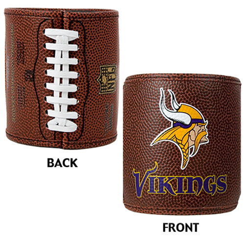 Minnesota Vikings NFL 2pc Football Can Holder Set