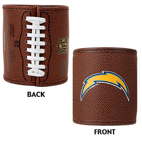 San Diego Chargers NFL 2pc Football Can Holder Set