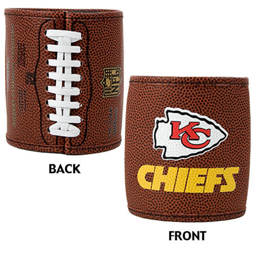 Kansas City Chiefs NFL 2pc Football Can Holder Set