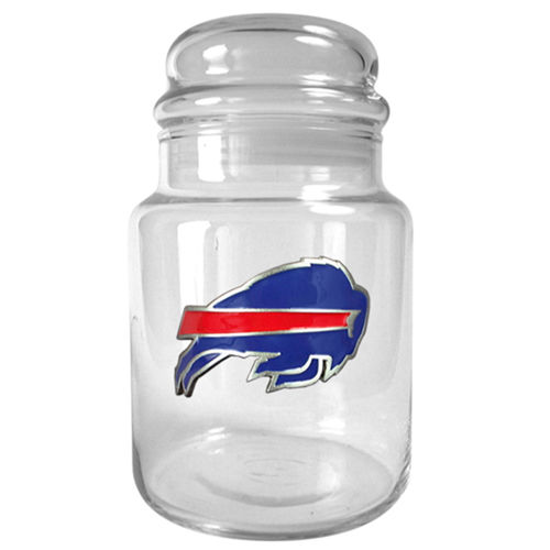 Buffalo Bills NFL 31oz Glass Candy Jar - Primary Logo