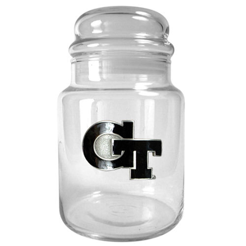 Georgia Tech Yellowjackets NCAA 31oz Glass Candy Jar - Primary Logogeorgia 