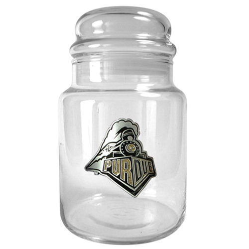 Purdue Boilermakers NCAA 31oz Glass Candy Jar - Primary Logo