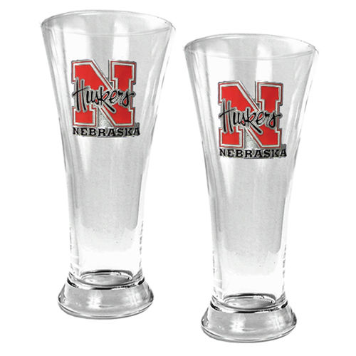 Nebraska Cornhuskers NCAA 2pc Pilsner Set