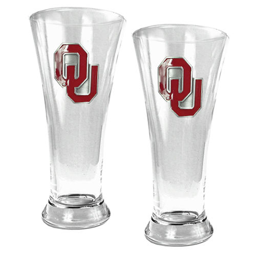Oklahoma Sooners NCAA 2pc Pilsner Setoklahoma 