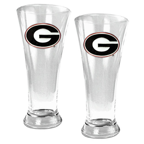 Georgia Bulldogs NCAA 2pc Pilsner Setgeorgia 