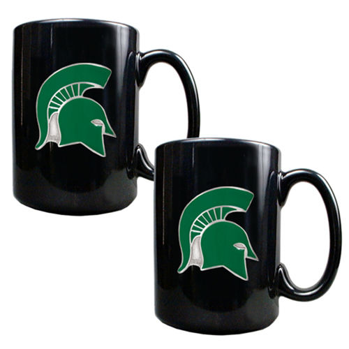 Michigan State Spartans NCAA 2pc Coffee Mug Setmichigan 