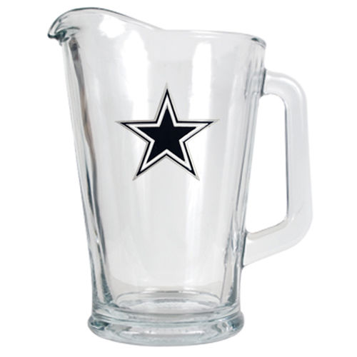 Dallas Cowboys NFL 60oz Glass Pitcher - Primary Logo