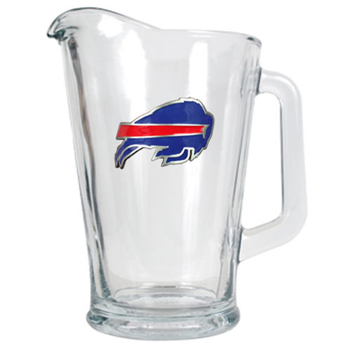 Buffalo Bills NFL 60oz Glass Pitcher - Primary Logo