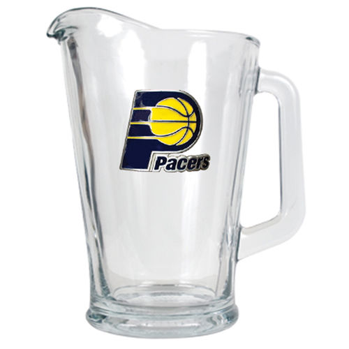 Indiana Pacers NBA 60oz Glass Pitcher - Primary Logo