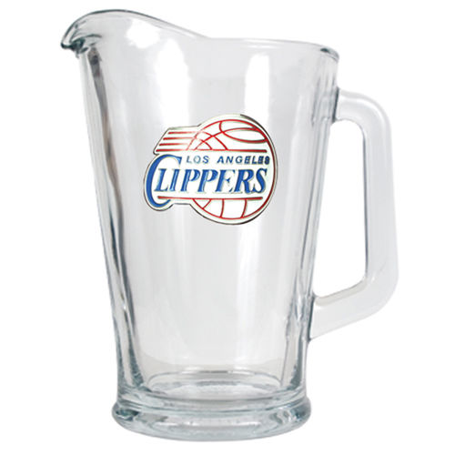 Los Angeles Clippers NBA 60oz Glass Pitcher - Primary Logolos 