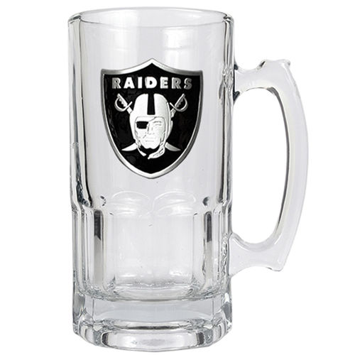 Oakland Raiders NFL 1 Liter Macho Mug - Primary Logooakland 