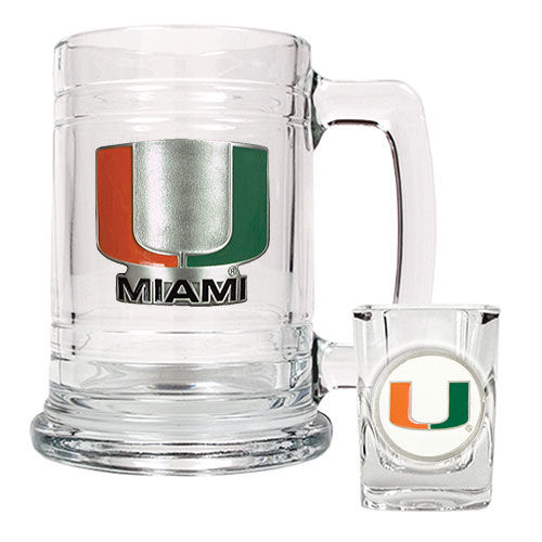 Miami Hurricanes NCAA Boilermaker Setmiami 